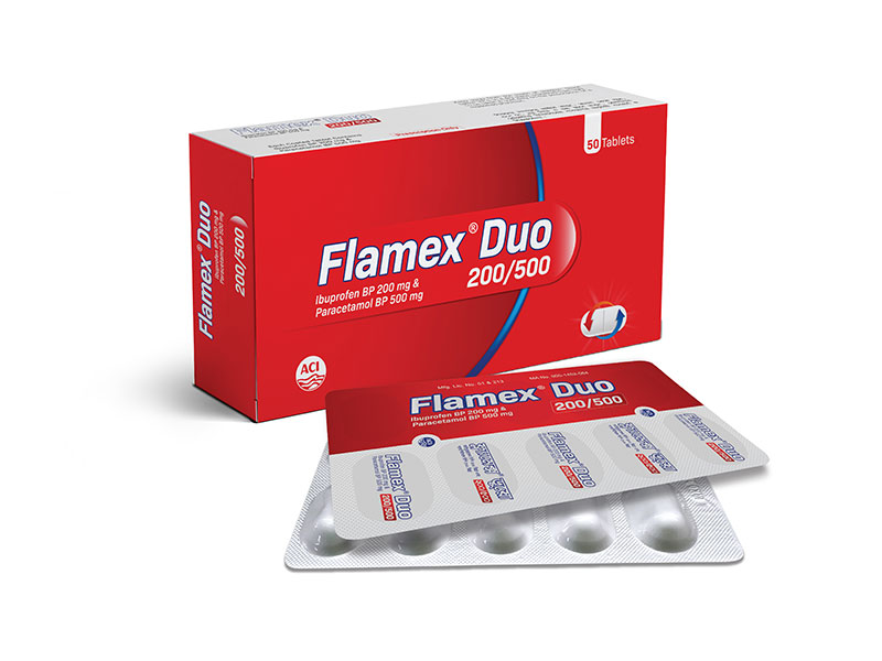 Flamex Duo 200/500 Tablet