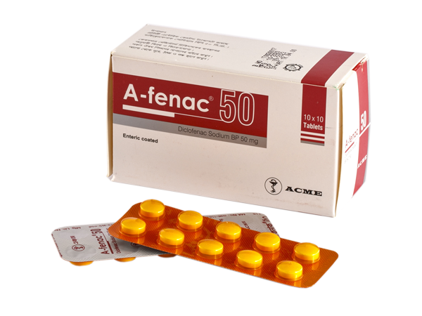 A Fenac 50 mg Tablet