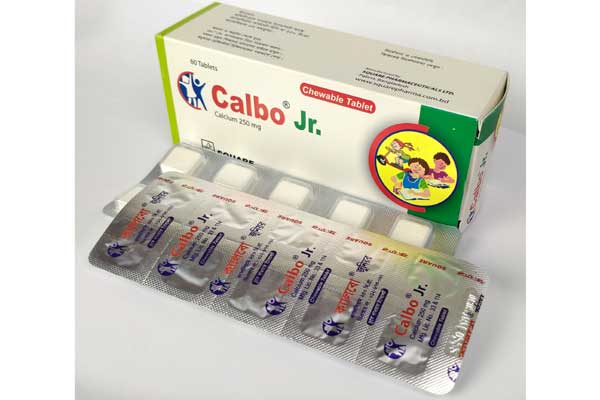Calbo Jr. 625 mg Tablet