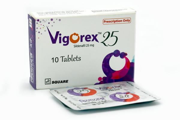 Vigorex 25 mg Tablet