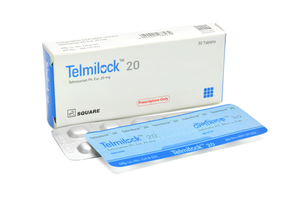 Telmilock 20 mg Tablet