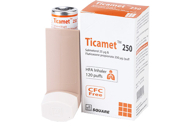 Ticamet Inhaler