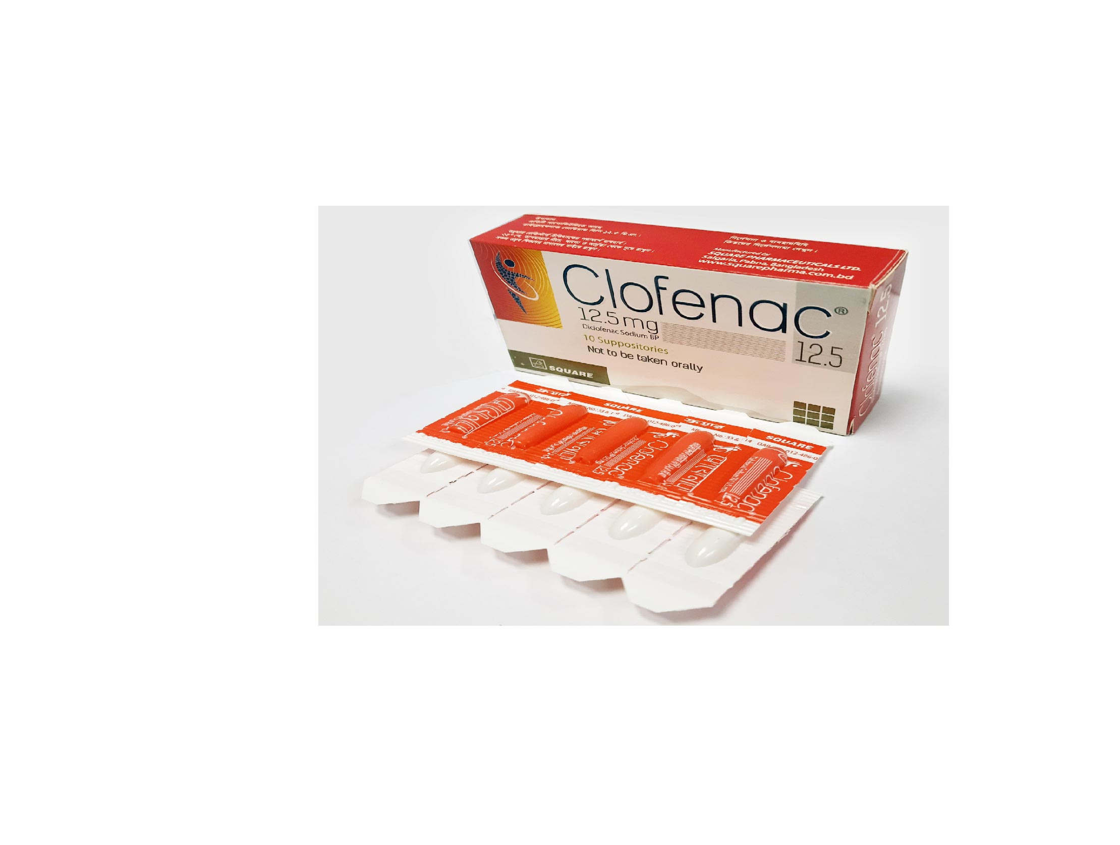 Clofenac 12.5 mg Suppository