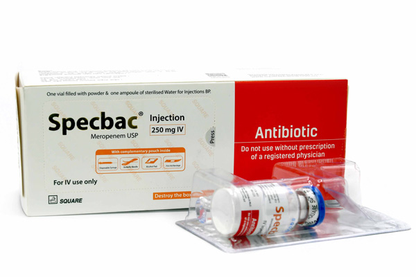 Specbac 250 mg Injection