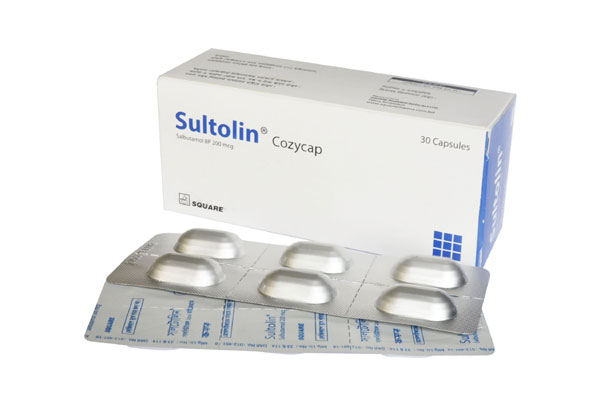 Sultolin Cozycap 200 mcg Inhaler
