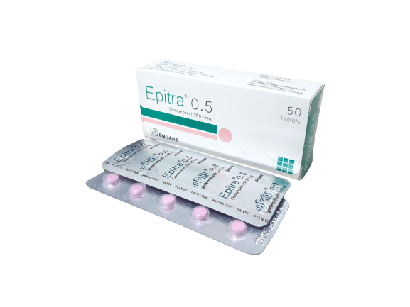 Epitra 0.5 mg Tablet