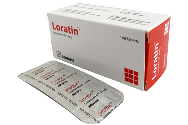 Loratin 10 mg Tablet