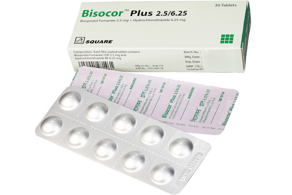 Bisocor Plus 2.5/6.25 Tablet