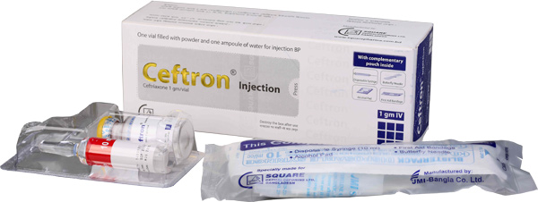 Ceftron 1 gm Injection