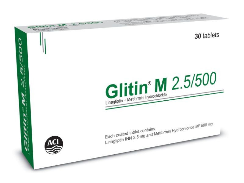 Glitin M 2.5/500 F/C Tablet