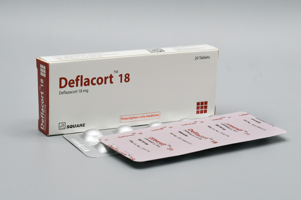 Deflacort 18 mg Tablet
