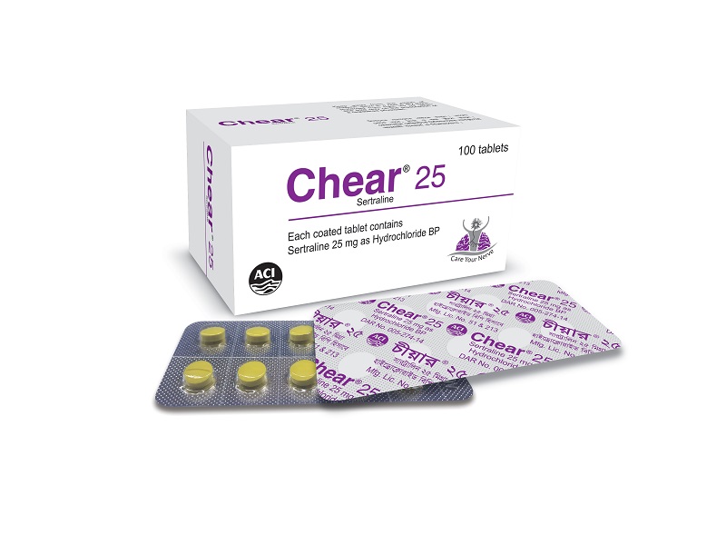 Chear 25 mg Tablet