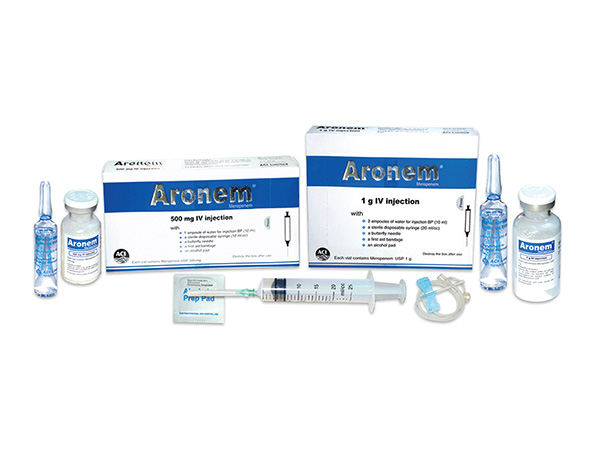Aronem 1 gm/vial Injection