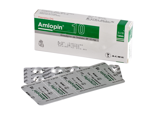 Amlopin 10 mg Tablet