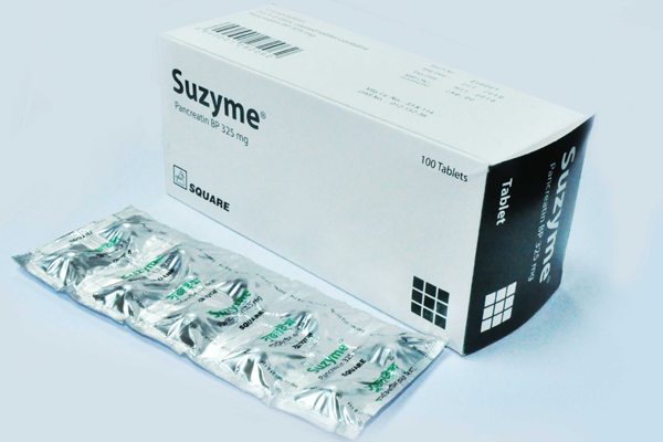 Suzyme 325 mg Tablet