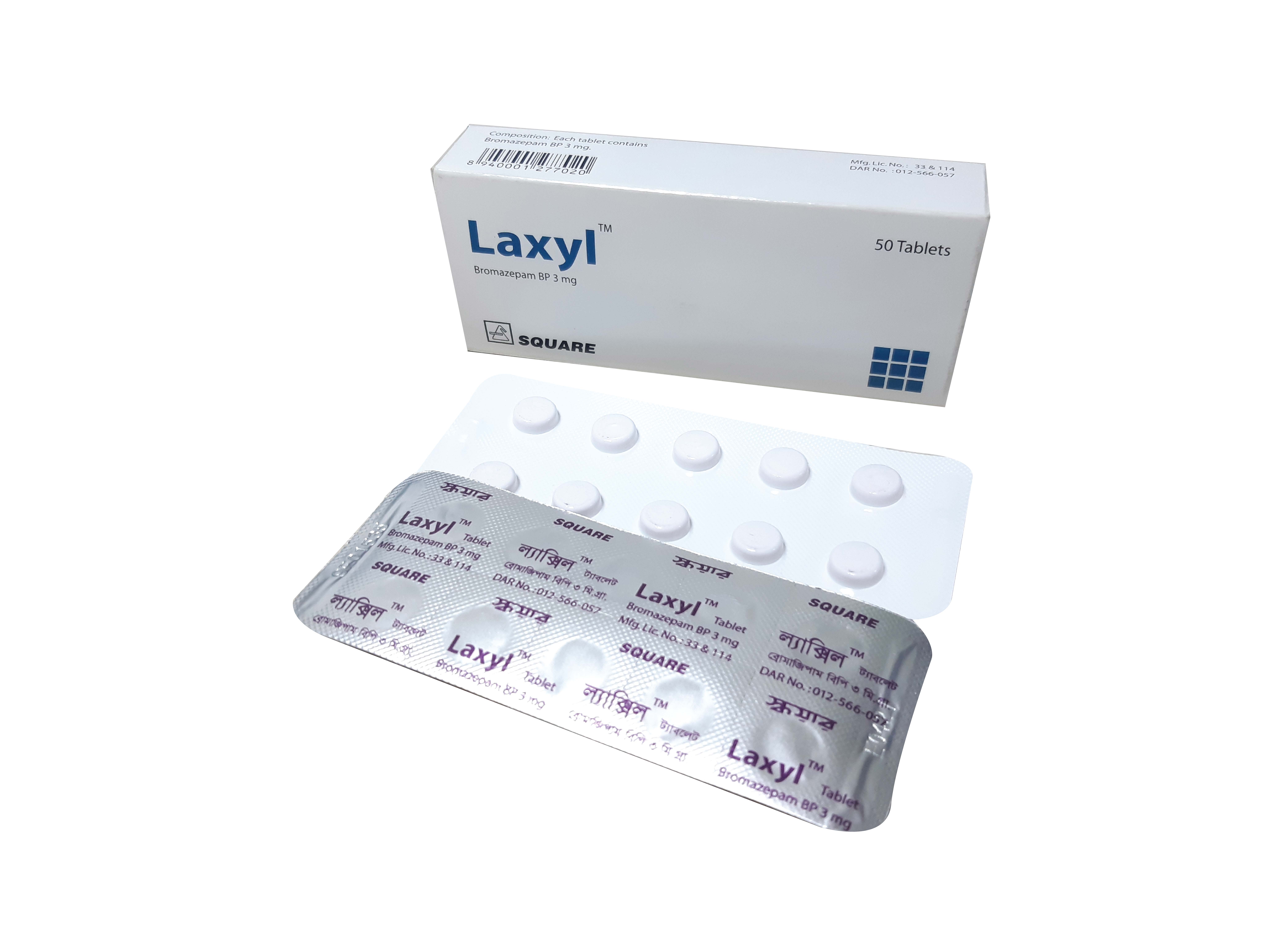 Laxyl 3 mg Tablet