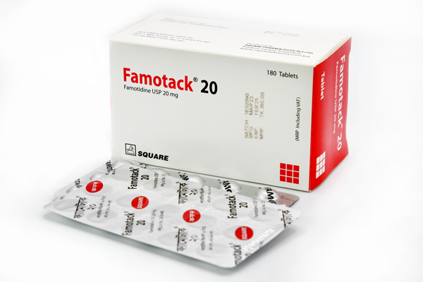 Famotack 20 mg Tablet