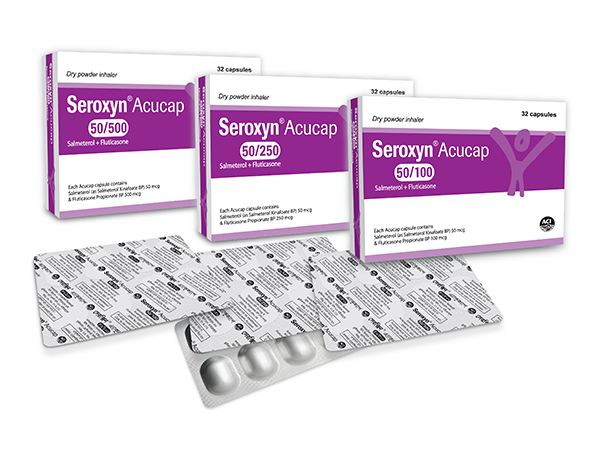 Seroxyn 50/500 Acucap Inhaler