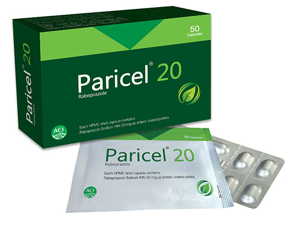 Paricel 20 mg Capsule