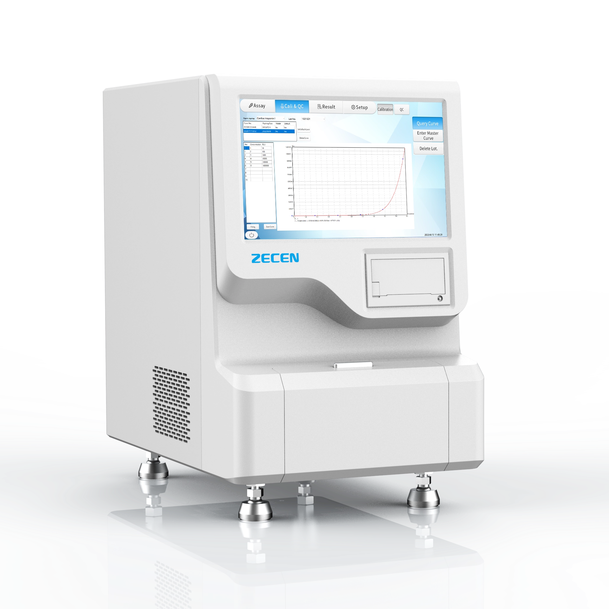 Zecen POClia Minus 8-Channel Rapid CLIA Analyzer