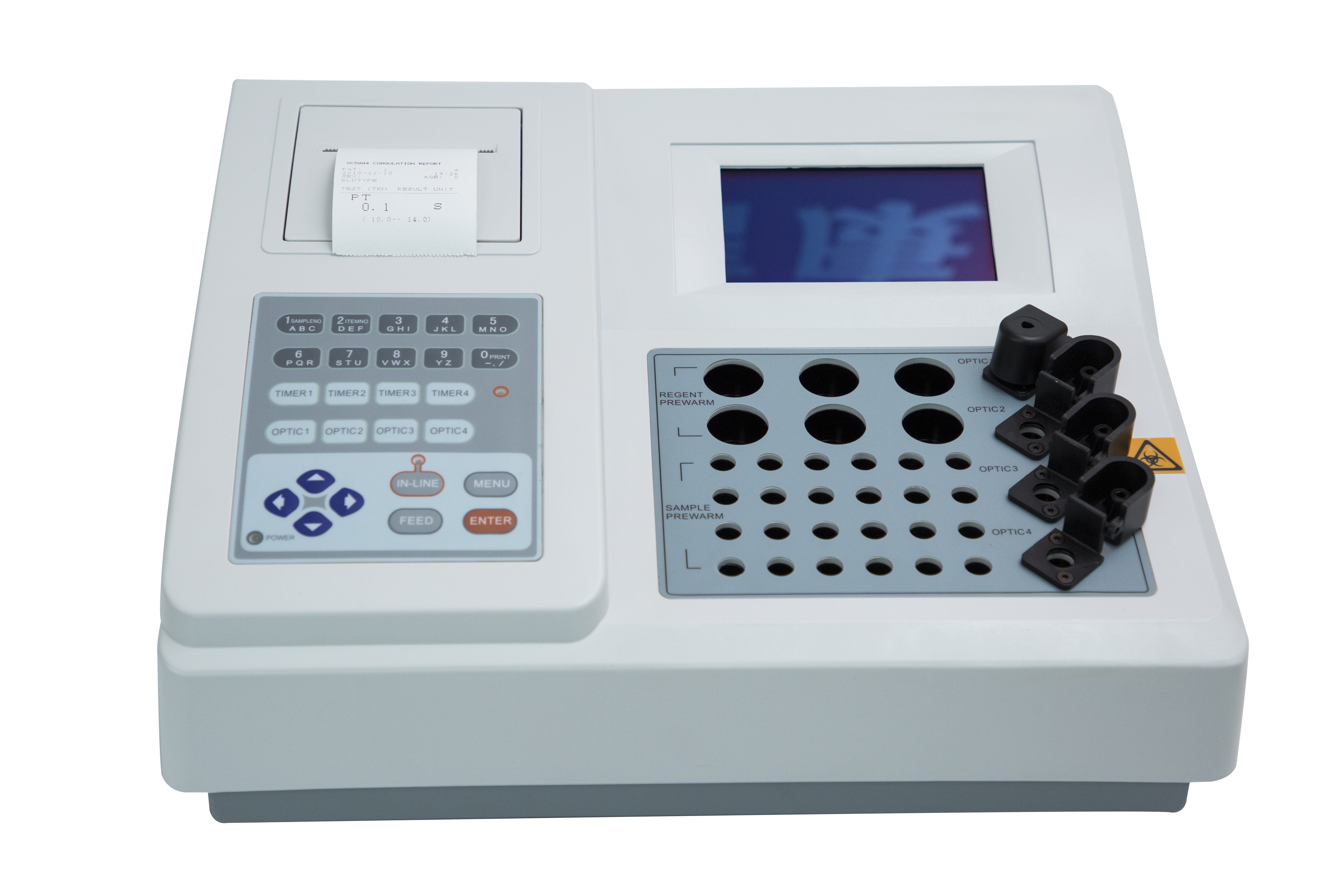 Zecen ZC5004 4-Channel Coagulation Analyzer