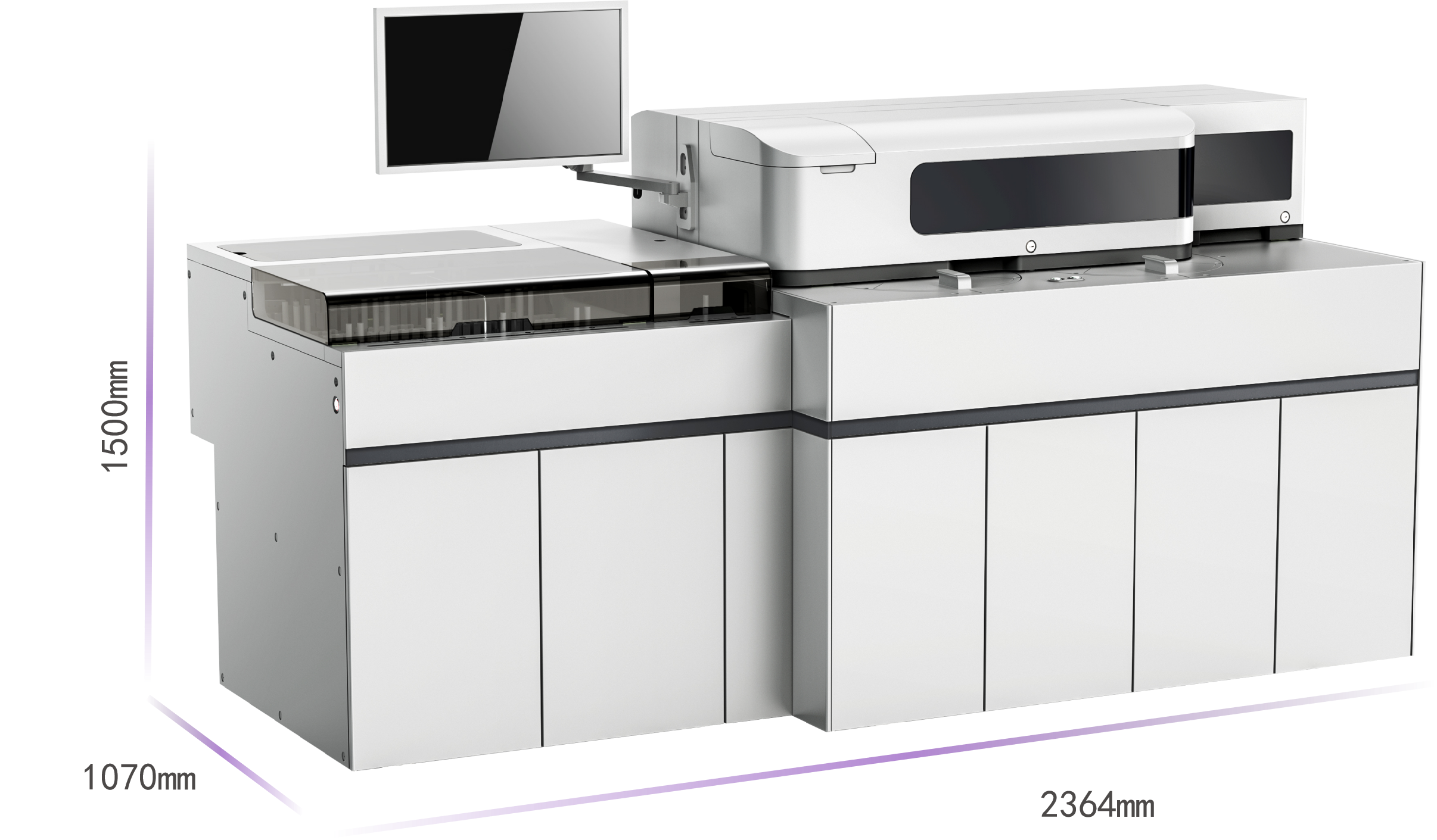 Zecen CIA 2800 High-throughput CLIA Analyzer (900 tests/hour)