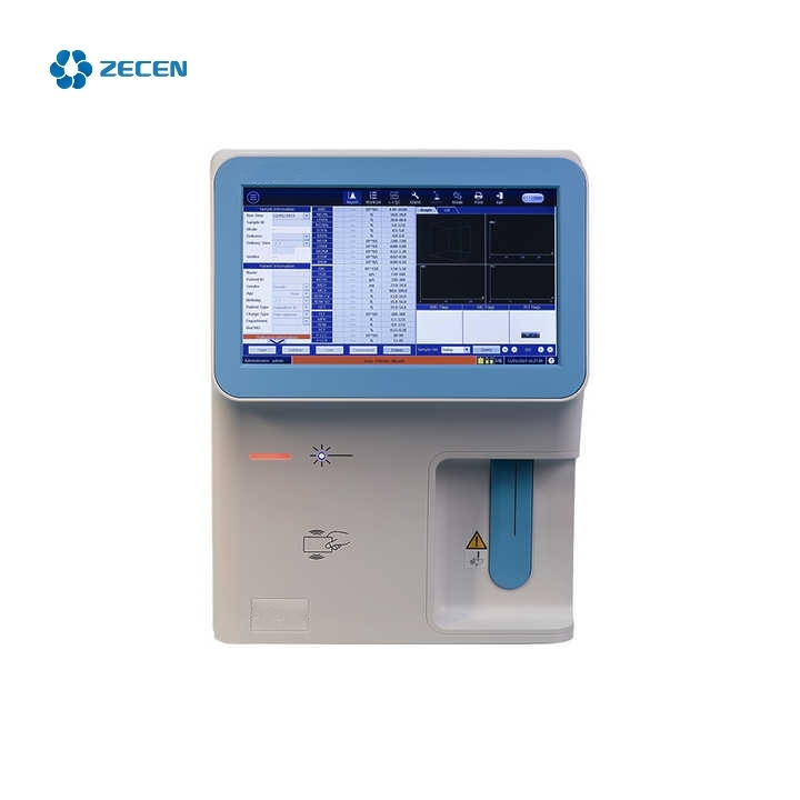 Zecen ZC9800 5-Part Hematology Analyzer (Touch Screen)